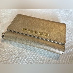 Michael Kors Wallet with older iPhone Case